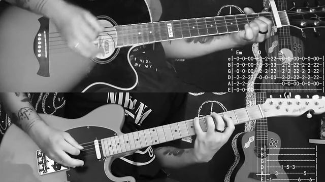Blue Jeans - Lana del Rey (tutorial tab cover) смотреть онлайн