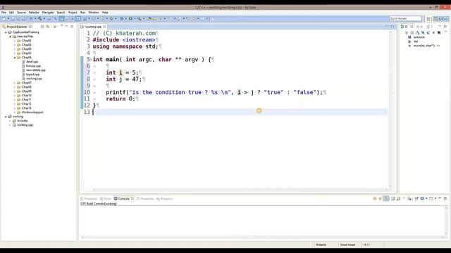 Ternary operator المعامل الشرطي الثلاثي смотреть онлайн