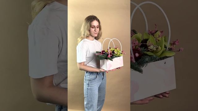 Доставка цветов, букет «Зимний вечер» в Нижнем Новгороде. смотреть онлайн