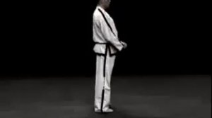 Саджу Чируги видео тхэквондо туль на белый пояс 1 комплекс, 10 (2) гып, хьенг Saju Jirugi Tul спорт