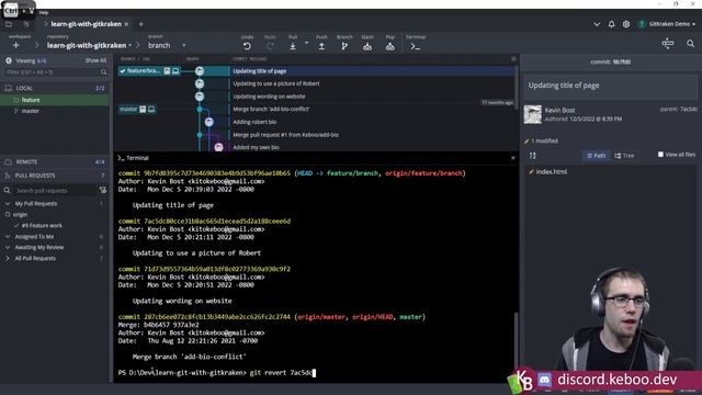 How to Revert a Git Commit | The Git Revert Command смотреть онлайн