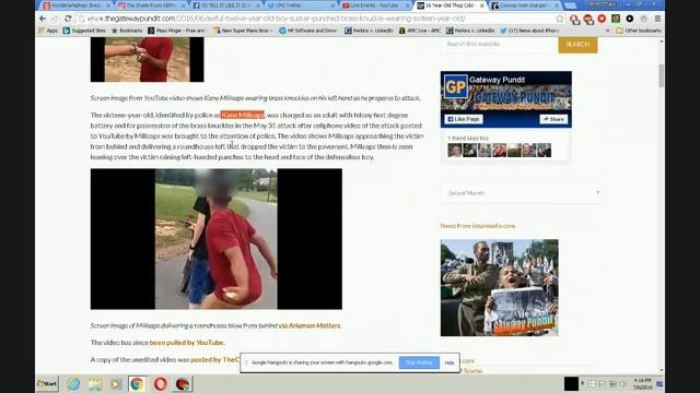 16 Year Kid Sucker Punches 12 Year Old White Kid with Brass Knuckles Charged !! New Knock Out Gam смотреть онлайн