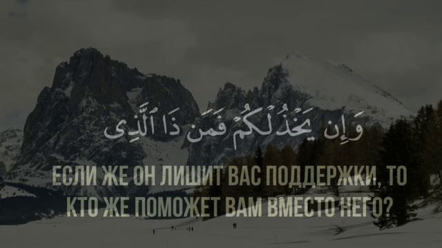 Сура «Аль-Имран» 159-160 аяты | Мухаммад Люхайдан смотреть онлайн