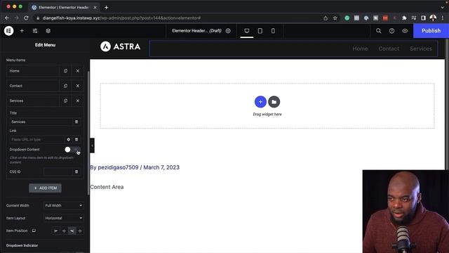 Elementor Mega Menu - Elementor Tutorial смотреть онлайн