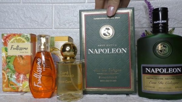 Brocard Napoleon, Fruttissimo inner Sun, Cafe Gourmand Lemon Gurd