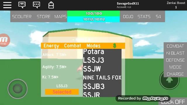 Roblox: Infinity Anime (All Forms So Far)