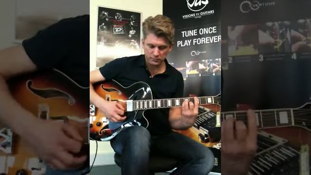 Ibanez Artcore AF 75 , beide Pick Ups in Zwischenposition, Stefan Laak смотреть онлайн