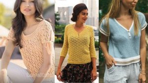 ШИКАРНЫЕ ВЯЗАНЫЕ  ЛЕТНИЕ МАЙКИ, ТОПЫ/ МОДНЫЕ ВЯЗАНЫЕ МАЙКИ И ТОПЫ НА ЛЕТО КРЮЧКОМ И СПИЦАМИ