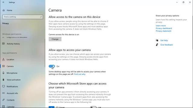Bật và Tắt Mic, Camera trên Win 10 trong quản lý Riêng tư смотреть онлайн