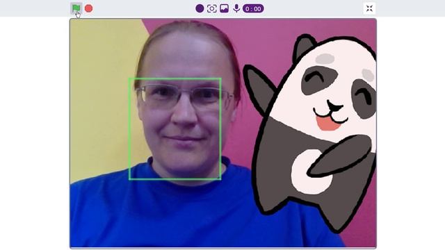 Застенчивый панда(Face detection) смотреть онлайн