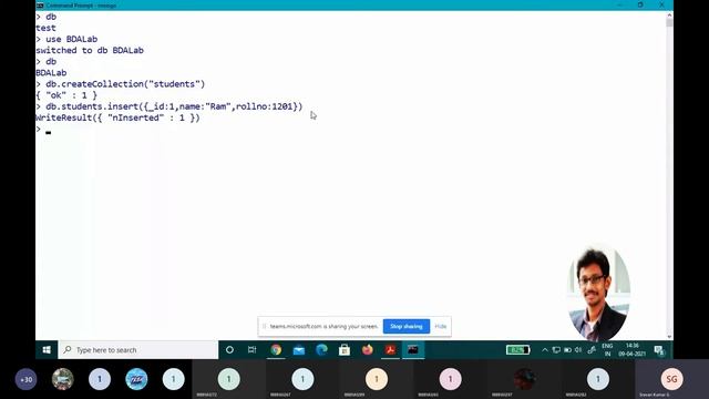 MongoDB Introduction | Basic Commands | Windows 10 | NoSQL | смотреть онлайн