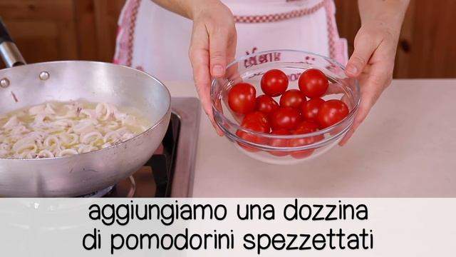CALAMARATA Ricetta Facile - Pasta con Sugo di Calamari Fatto in Casa da Benedetta смотреть онлайн