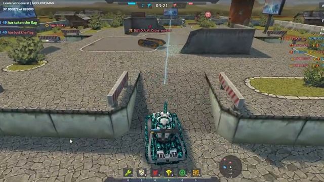 Tanki Online 2021 Hornet Railgun Sandbox CTF смотреть онлайн