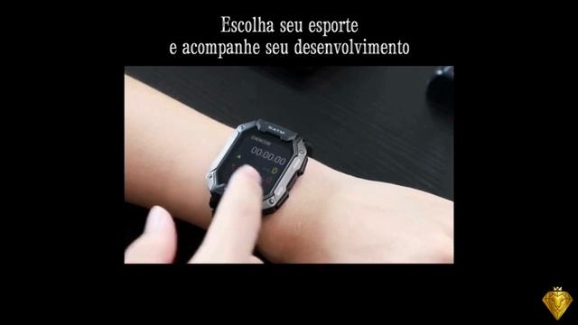 Smartwatch C20 Militar + Pulseira Brinde - Estilo Indestrutível смотреть онлайн
