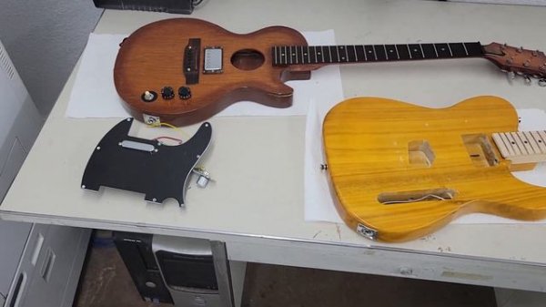 DIY Fender Acoustasonic part 1 Converting a Glarry Telecaster into an Acoustasonic