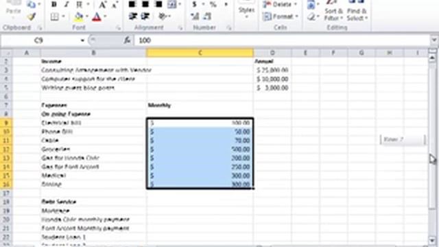 How to Create Family Budget in Excel смотреть онлайн