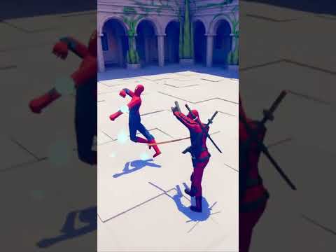 DEADPOOL vs SPIDER-MAN | TABS - Totally Accurate Battle Simulator смотреть онлайн