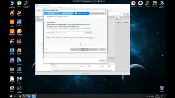 Устанавливаем и настраиваем Tizen Studio на Windows для Samsung TV