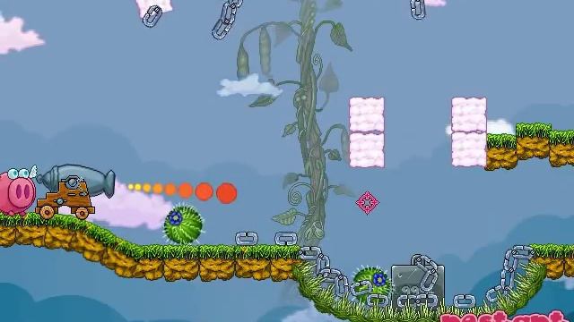 Nimble Piggy Walkthrough all levels смотреть онлайн
