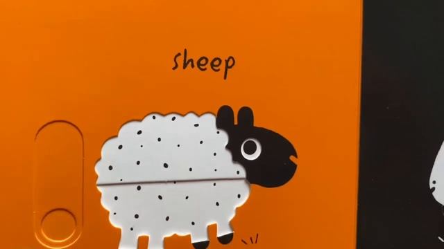 Чёрный белый оранжевый Животные на ферме смотреть онлайн