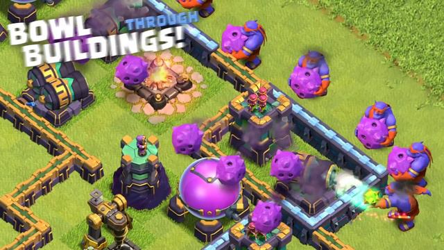 SUPER BOWLER Enters The Clash Bowling Lane! (Clash of Clans Official) смотреть онлайн