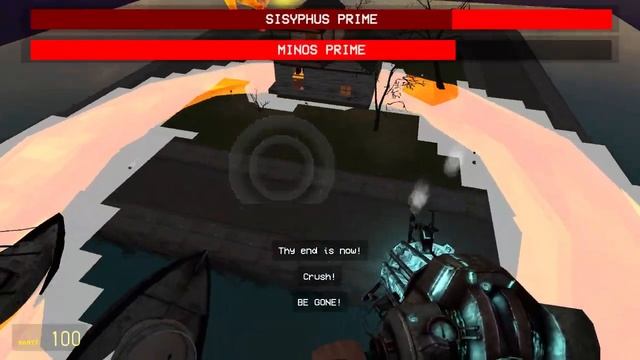 Minos Prime Vs Sisyphus Prime (on Garry's Mod) смотреть онлайн