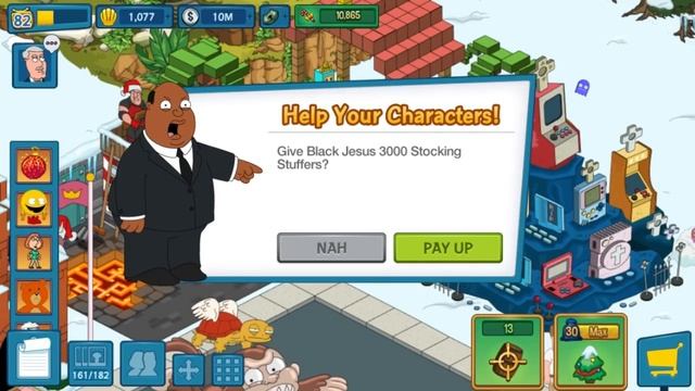 Family Guy: The Quest For Stuff | Quahog's Not So Silent Night Event | RUPERT UNLOCKED смотреть онлайн