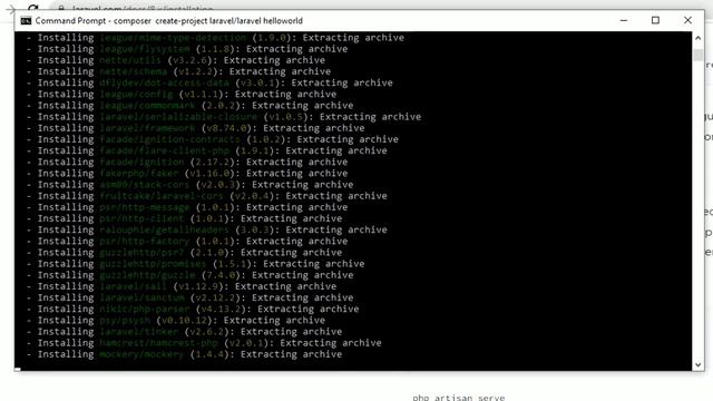 Install Laravel | Hello World Example смотреть онлайн