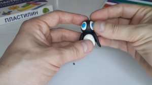 Лепим Пингвина. Пингвин из Пластилина. Видео Лепка у Романа