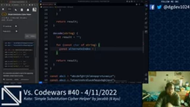 Vs. Codewars #40 - The Cryptographically Challenging Episode! смотреть онлайн