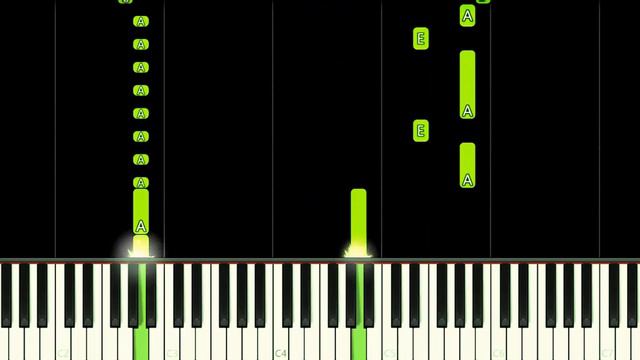 SONIC ADVANCE 3 THEME - EASY Piano Tutorial смотреть онлайн