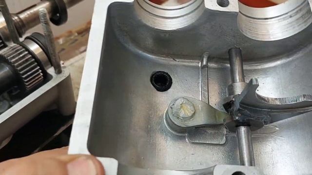 Реверс редуктор, от мотобуксировщика. Сборка. смотреть онлайн