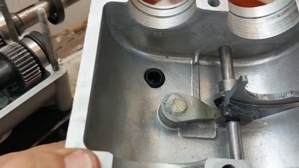 Реверс редуктор, от мотобуксировщика. Сборка.