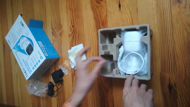 Распаковка IP камеры видеонаблюдения Tapo C310 смотреть онлайн