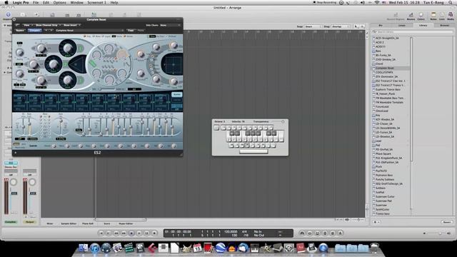 Logic Pro Tutorial - How to Make Beautiful Pad Sounds with ES2 смотреть онлайн