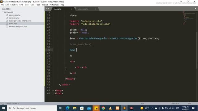 Como exportar un archivo Word con php смотреть онлайн
