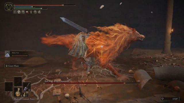 Elden Ring - Red Wolf of the Champion (Gelmir Hero's Grave) смотреть онлайн