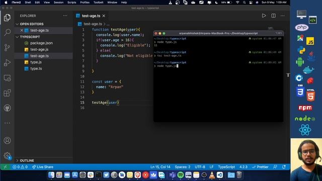 Understanding Typescript | What is TypeScript? смотреть онлайн