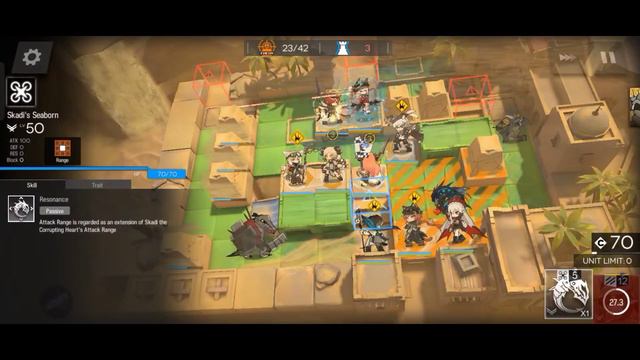 #arknights #cc8 Daily Rotation Map Week 1 Howling Desert Max Risk without chelter. смотреть онлайн