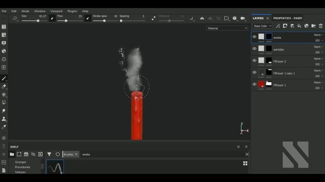 How to make Smoke in Substance Painter смотреть онлайн