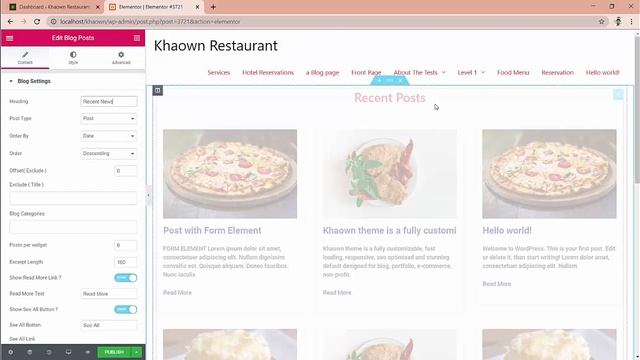 Simple Blog Posts Elementor Widget. WordPress Elementor Addons. Elementor Bootstrap Components. смотреть онлайн