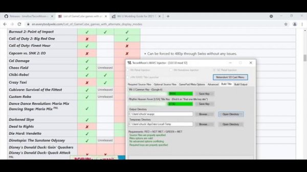 Play GameCube on Wii U GamePad (Tutorial: VC Inject)