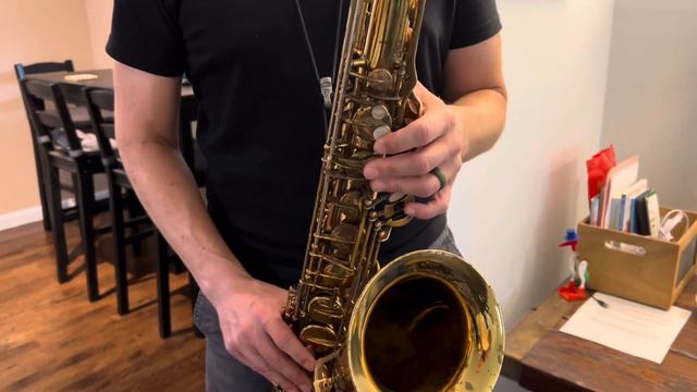 1951 47,xxx Selmer Super Balanced Action Tenor Saxophone Demo, www.dcsax.com смотреть онлайн