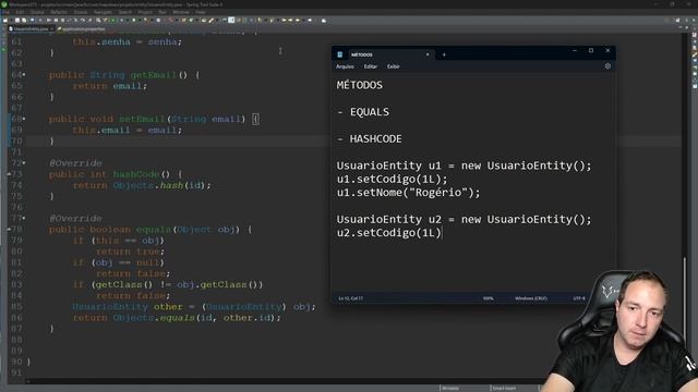 PARA QUE SERVE OS MÉTODOS HASHCODE E EQUALS EM UMA CLASSE JAVA? смотреть онлайн