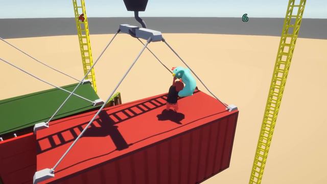 Gang Beasts - САМЫЙ СМЕШНОЙ! (Брейн и Даша) смотреть онлайн