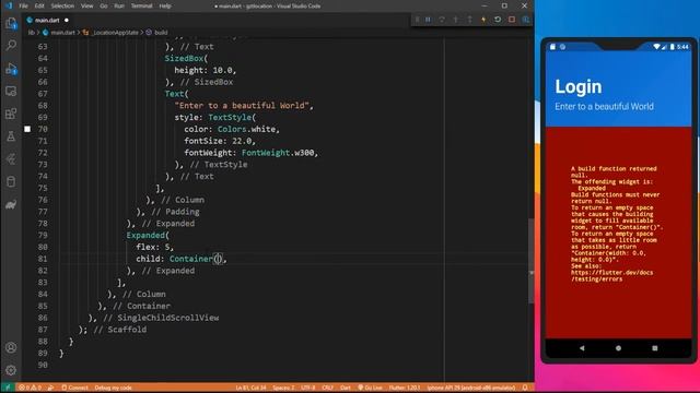 Flutter UI - Login Screen UI Speed Code смотреть онлайн