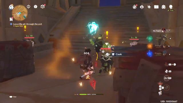Leave the pit through the exit || Lost in the Sands Quest || Genshin Impact 3.1 смотреть онлайн