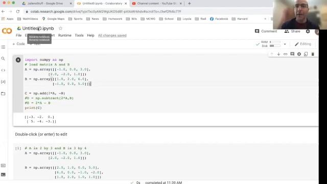 MATH 3191: Matrix Multiplication смотреть онлайн