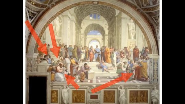 The School of Athens: OLD VERSION CLICK LINK IN CARD FOR UPDATED VIDEO