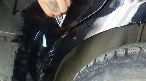 Бронирование арок колес кузова автомобиля Форд Фокус